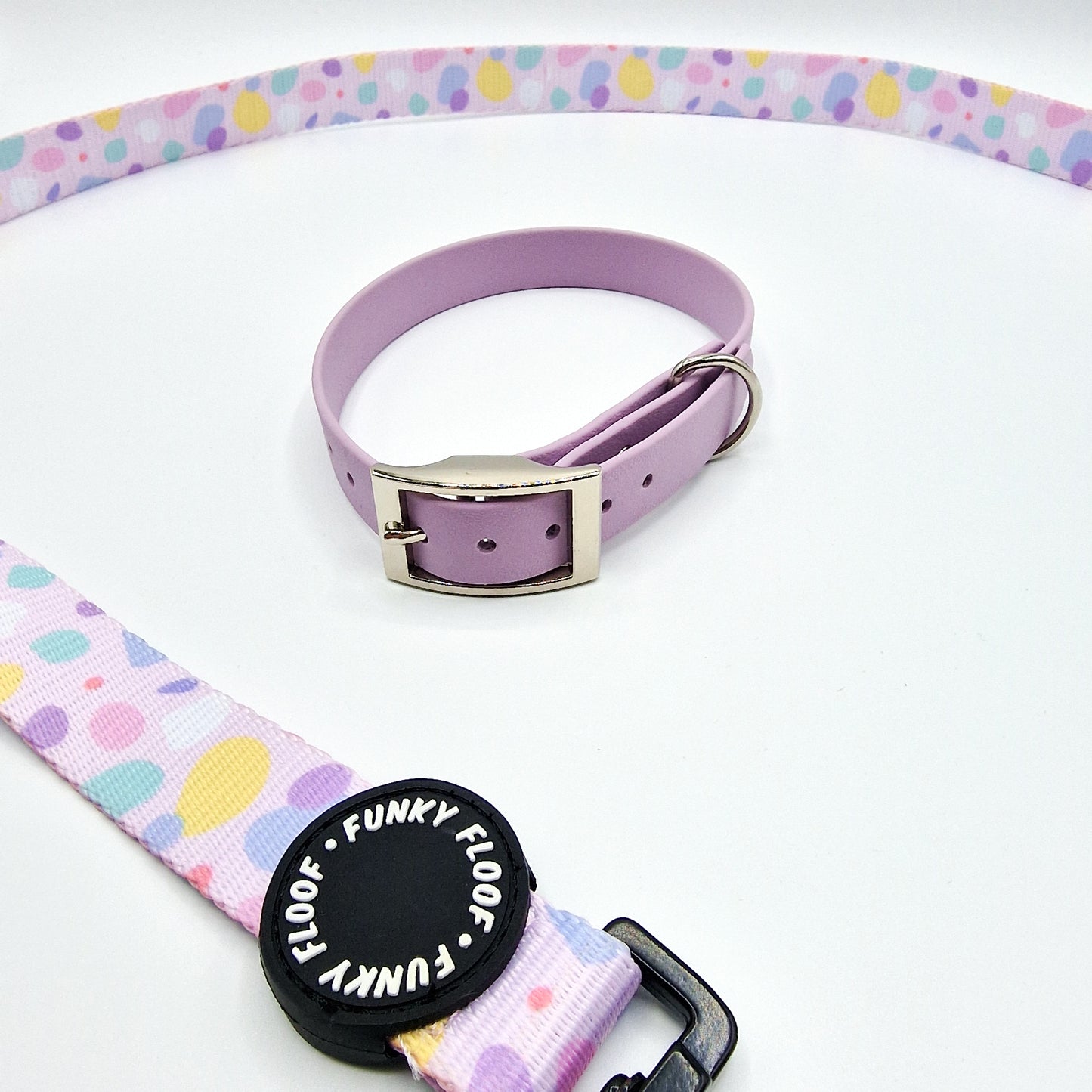 Bubblegum Burst - Biothane Collar