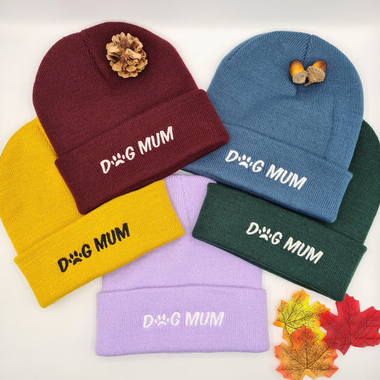 "Dog Mum" Beanie Hat