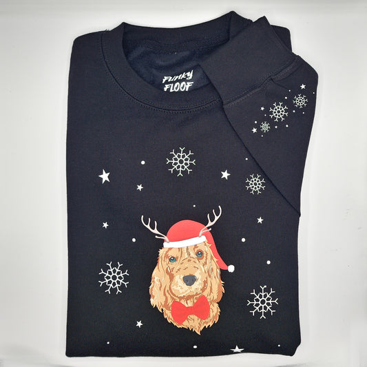 Christmas Cocker: Sweatshirt
